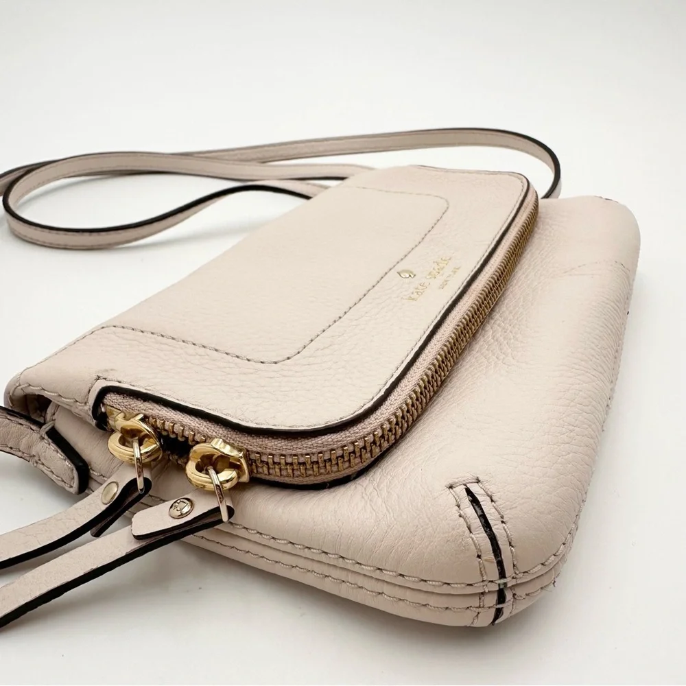 Kate Spade Mansfield Marianna Crossbody Shoulder Bag Rose smoke